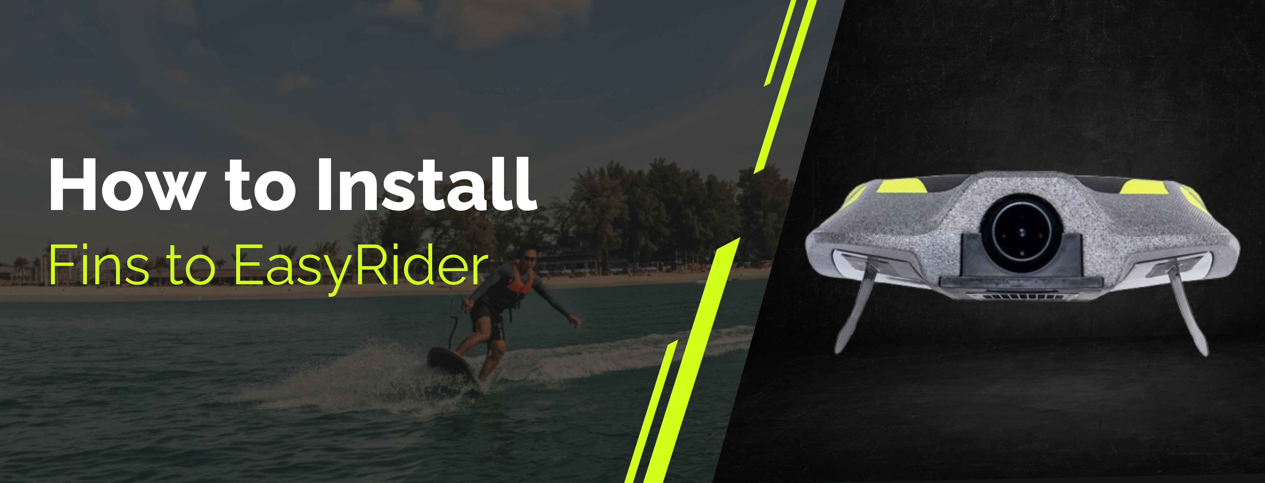 How to Install the EasyRider Main & Side Fins (FCS System)