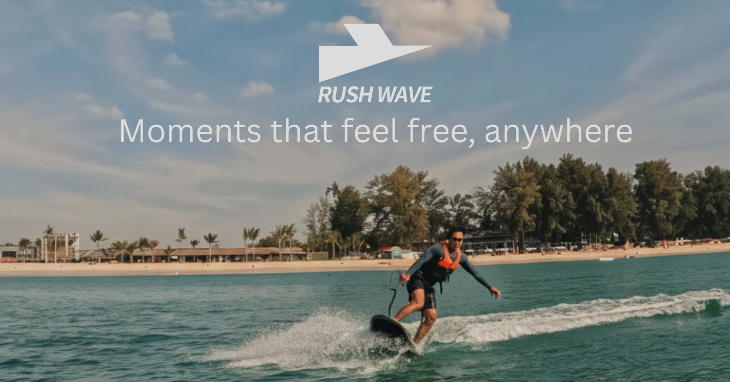 RUSH WAVE® - Electric Surfboard - Exclusive Canadian Distributor